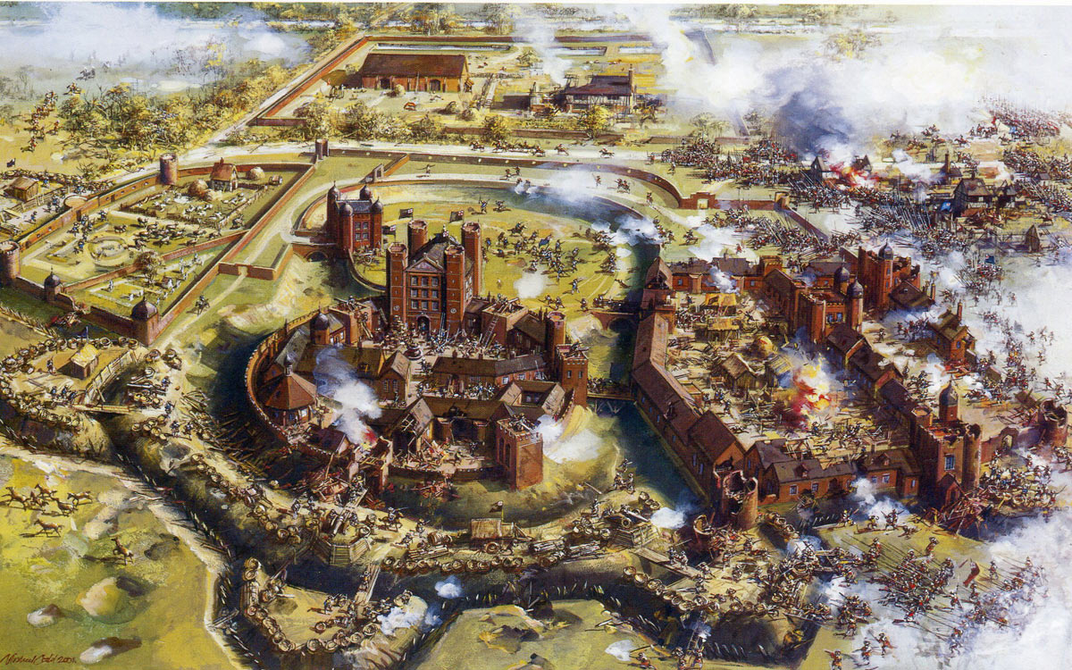The Storming of Basing House on 14th October 1645: Siege of Basing House 1642 to 1645 during the English Civil War