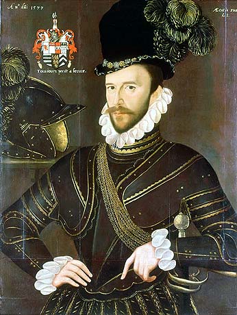 Sir Francis Drake, one of Lord Howard’s commanders against the Armada and the captain of the Revenge: Spanish Armada June to September 1588