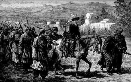 Afghan Band: Siege of Jellalabad from 12th November 1841 to 13th April 1842 during the First Afghan War
