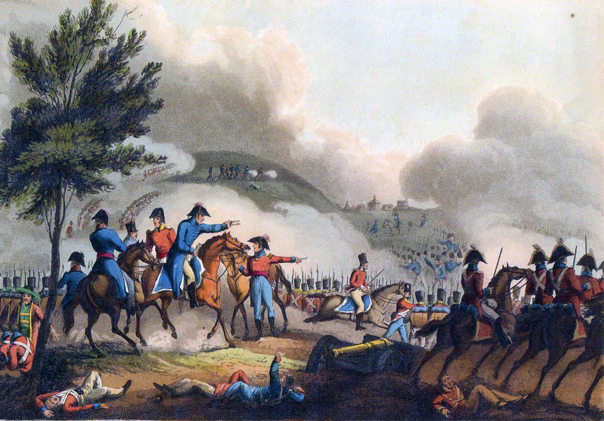 Battle of Salamanca on 22nd July 1812 during the Peninsular War