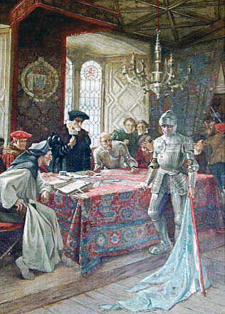 Survivor of the battle returns “The Blue Blanket” to the Edinburgh City Council: Battle of Flodden 9th September 1513