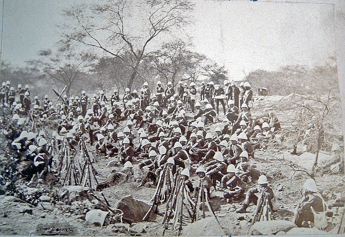 British troops: Black Mountain Expedition from 1st October 1888 to 13th November 1888 on the North-West Frontier of India
