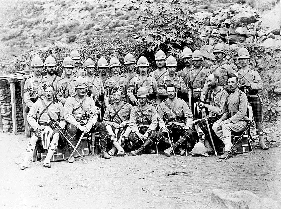 Officers and soldiers of 2nd Seaforth Highlanders: Black Mountain Expedition from 1st October 1888 to 13th November 1888 on the North-West Frontier of India