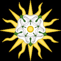 'Sun in Splendour', Edward IV's badge after the Battle of Mortimer's Cross on 3rd February 1461 in the Wars of the Roses