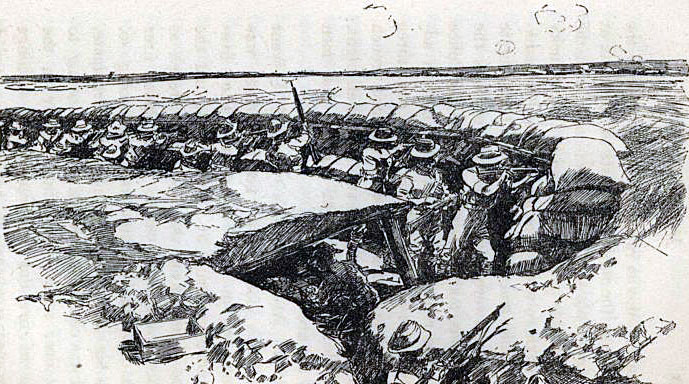Fortified point built by the garrison during the Siege of Mafeking 14th October 1899 to 16th May 1900 in the Great Boer War