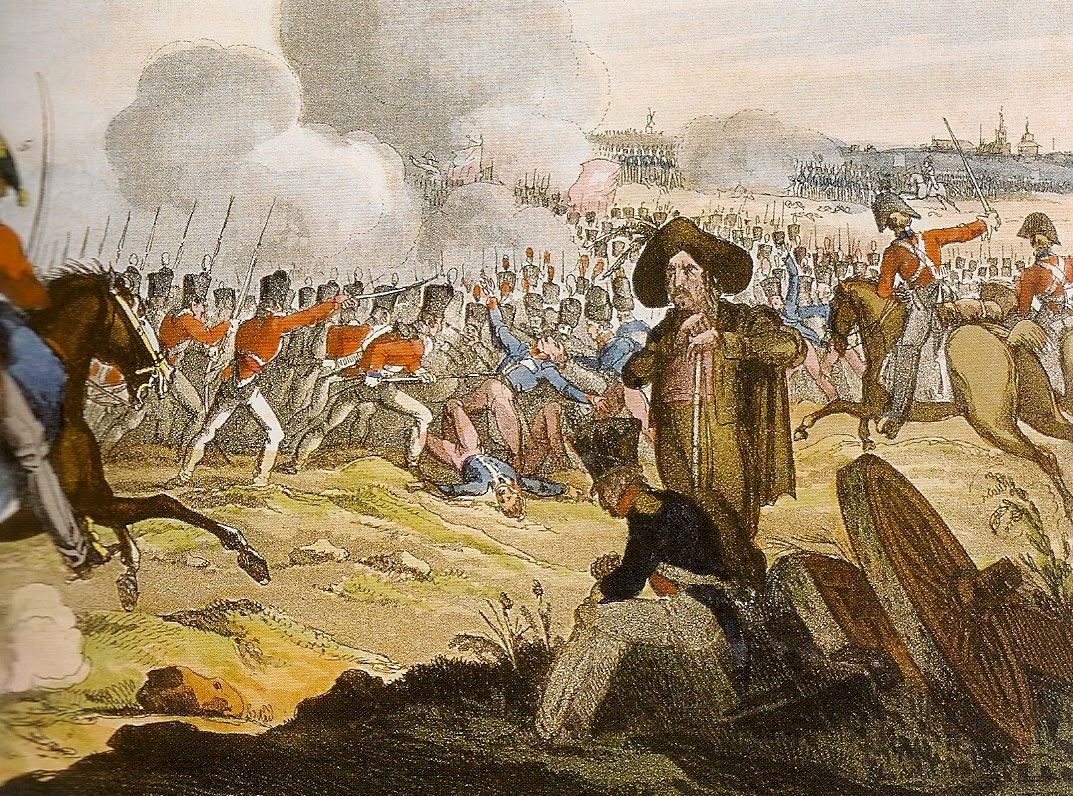 Battle of Salamanca on 22nd July 1812 during the Peninsular War, also known as the Battle of Los Arapiles or Les Arapiles