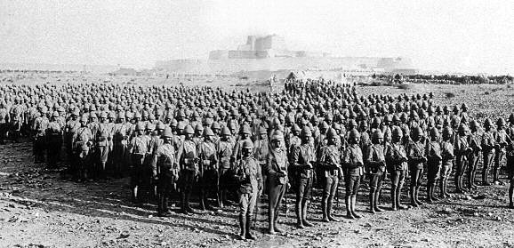 2nd Battalion Derbyshire Regiment at Fort Jamrud: Tirah campaign on North-West Frontier of India 1897